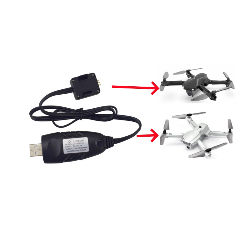Drone Battery Adapter - สายชาร์จ USB สำหรับโดรน Syma X30 Z6