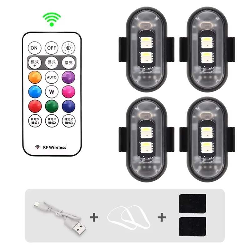 ไฟแฟลช LED ควบคุมด้วยรีโมทไร้ส - Drone Strobe Light บทวิจารณ์และราคา