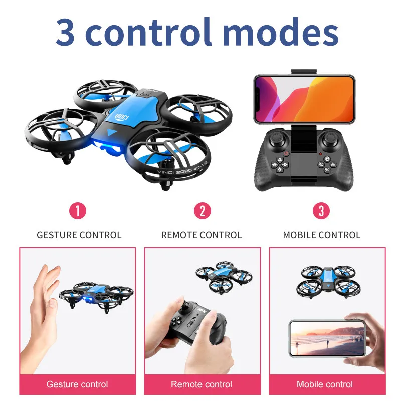 โดรน V8 รุ่นใหม่ขนาดเล็ก 4K ระ - Drone Controller Screen บทวิจารณ์และราคา