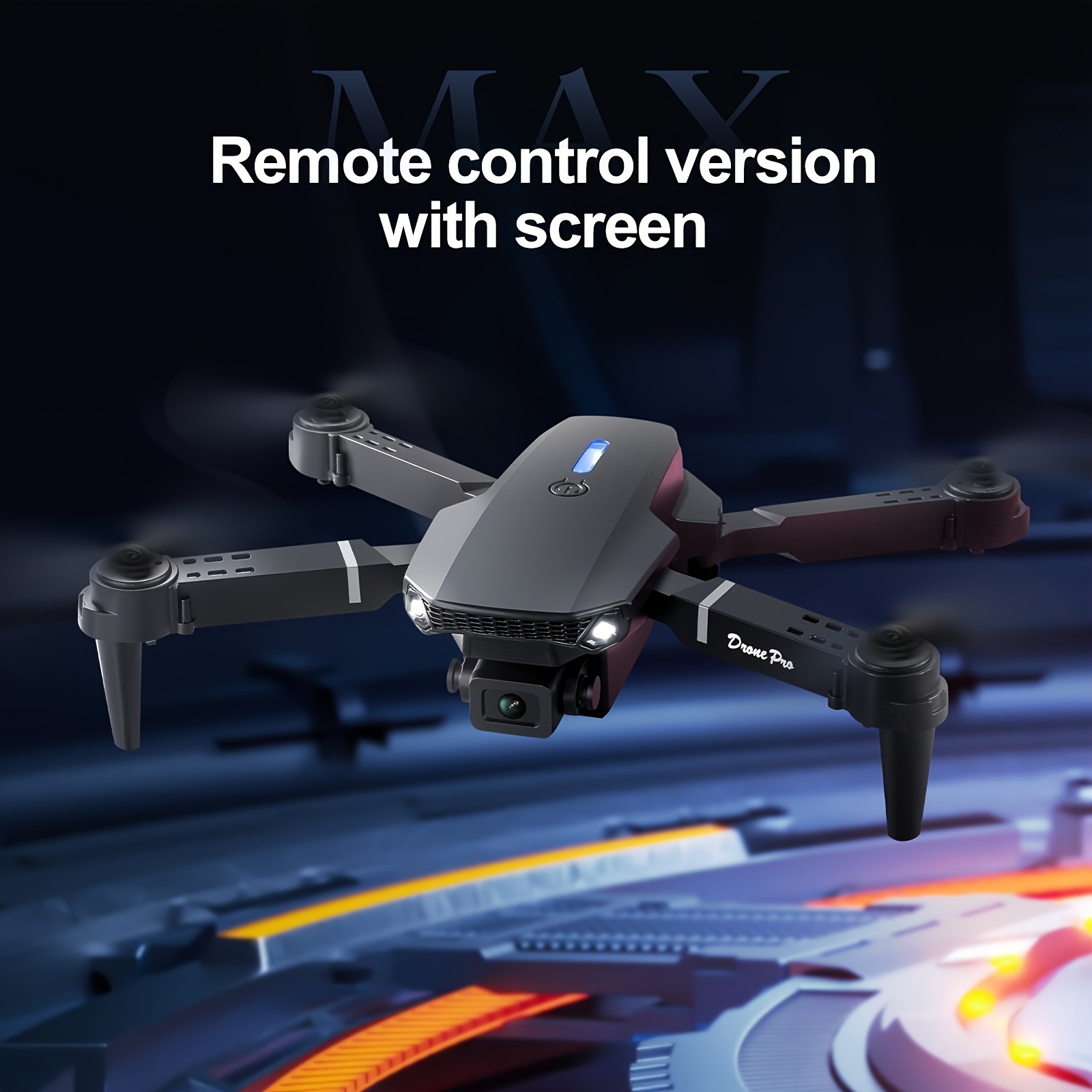 โดรนพับได้รุ่นอัปเกรด E88 PRO  - Drone Controller Screen บทวิจารณ์และราคา