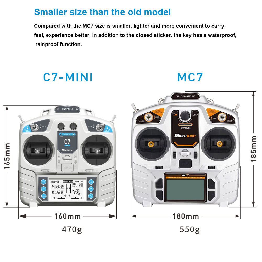 MicroZone MC7 Controller C7 เค - Drone Battery Adapter บทวิจารณ์และราคา
