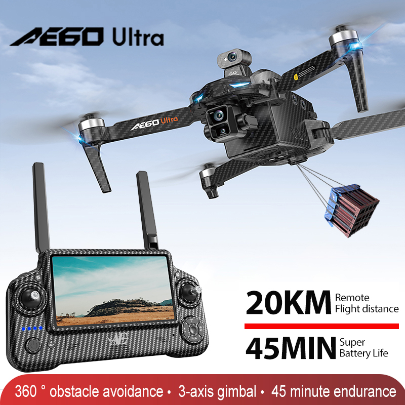 โดรน AE60 GPS ระดับมืออาชีพ กล - Drone Battery Adapter บทวิจารณ์และราคา